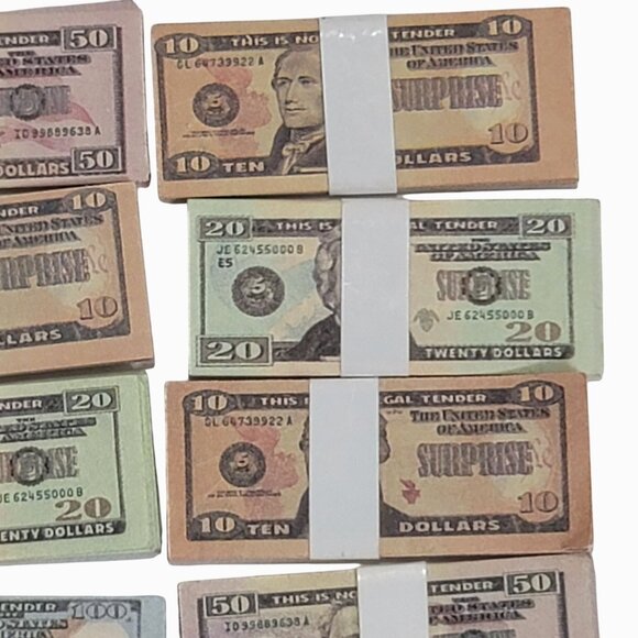 Zuru Mini Brands Money Cash Dollar Bills Lot - Picture 4 of 9